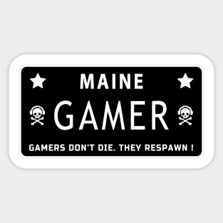 Maine Gamer! Sticker